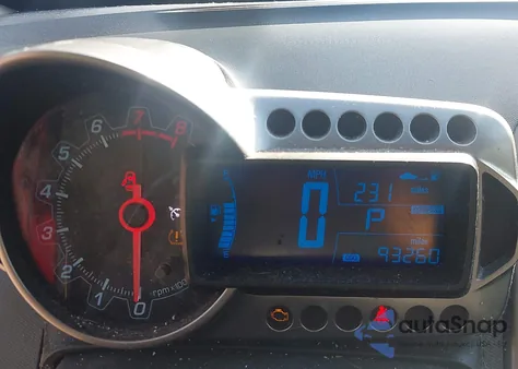 2012 Chevrolet Sonic 2Lz from USA, damaged, VIN 1G1JE5SH4C4158708